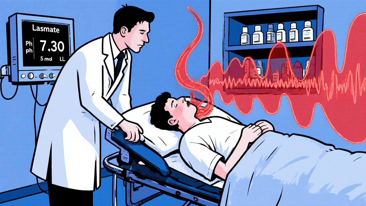 Medication‑Induced Lactic Acidosis: Risks, Signs & Management