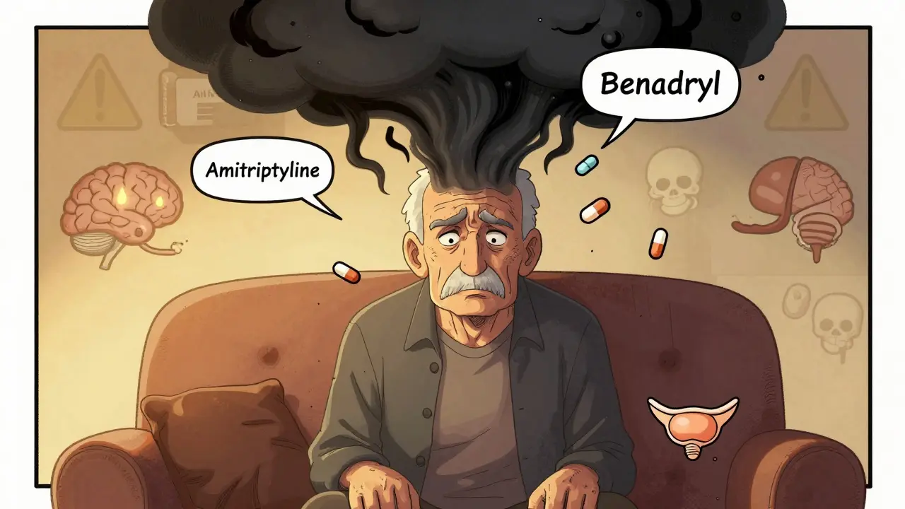 Tricyclic Antidepressants and Antihistamines: The Hidden Danger of Anticholinergic Overload