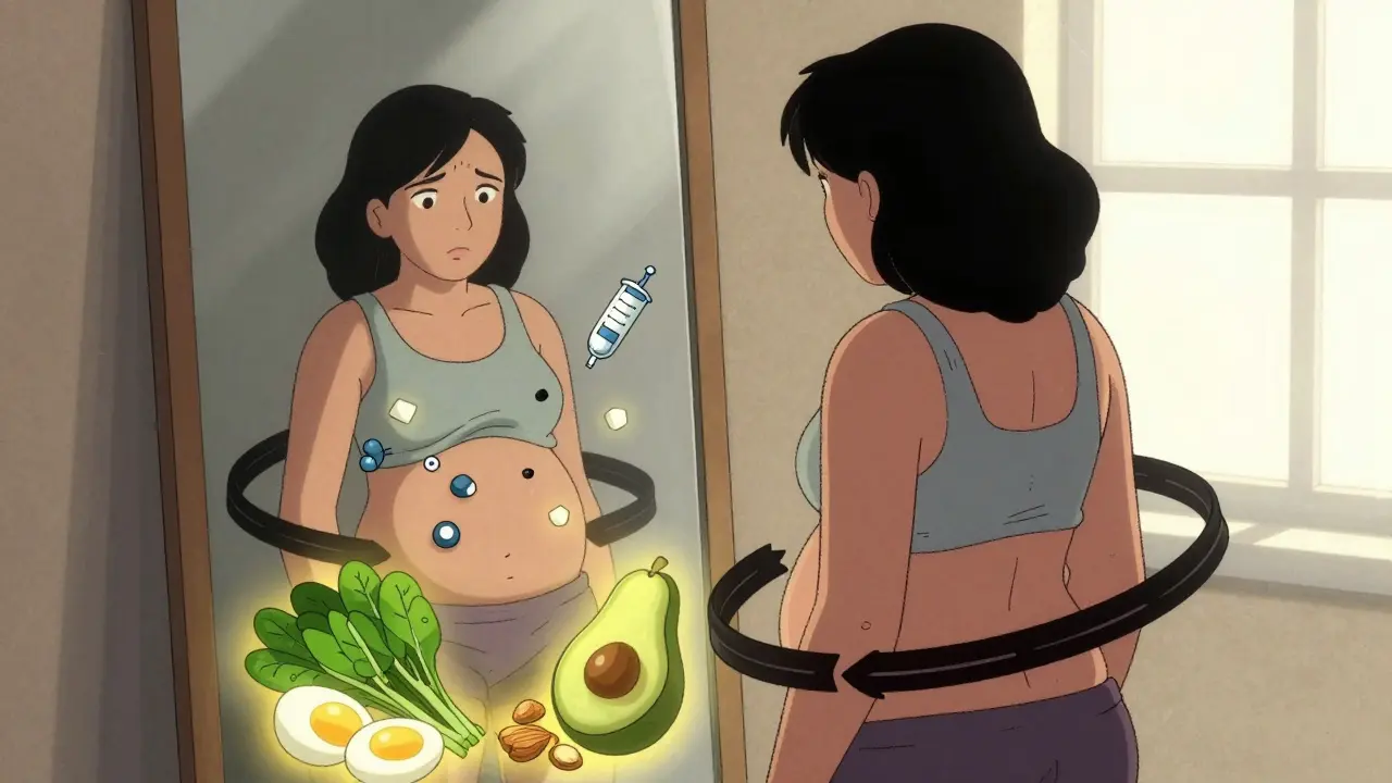 PCOS and Weight: How Insulin Resistance Drives Fat Gain and What to Eat Instead